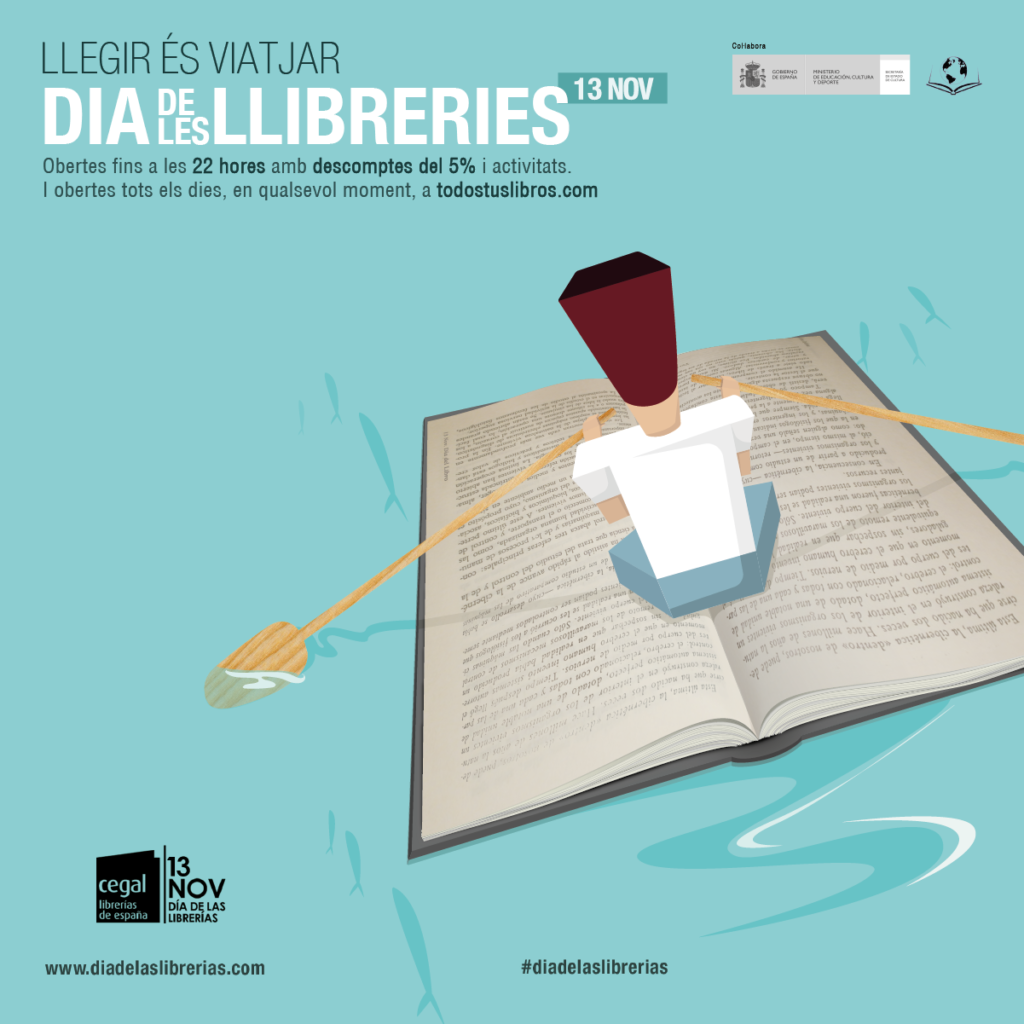 13 nov DIA DE LES LLIBRERIES
